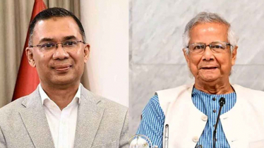 তারেক রহমানকে অভিনন্দন জানালেন প্রধান উপদেষ্টা