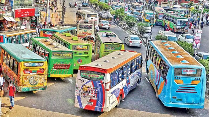 জ্বালানি তেলের মূল্য কমায় বাস ভাড়া কমানোর দাবি জ্বালানি তেলের মূল্য কমায় বাস ভাড়া কমানোর দাবি