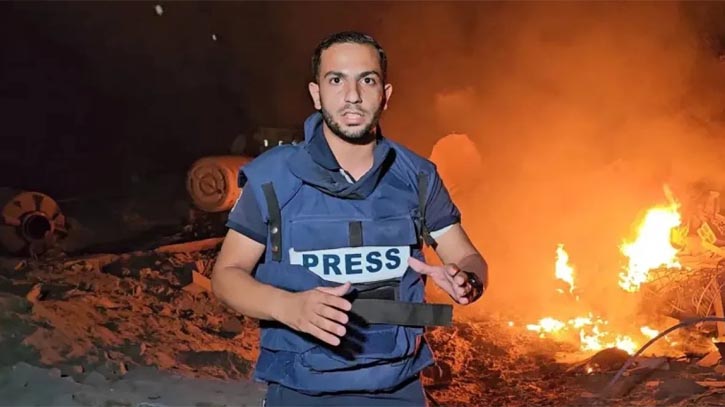 নিহত হওয়ার আগে আল জাজিরা সাংবাদিক আনাসের শেষ বার্তা