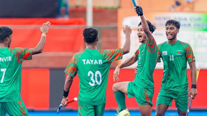 হকি এশিয়া কাপে ৮-৩ গোলে জিতলো বাংলাদেশ হকি এশিয়া কাপে ৮-৩ গোলে জিতলো বাংলাদেশ