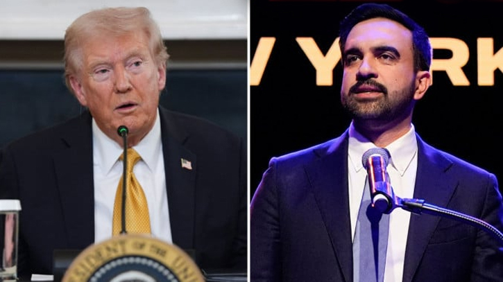 শুক্রবার মামদানির সঙ্গে দেখা করবেন ট্রাম্প