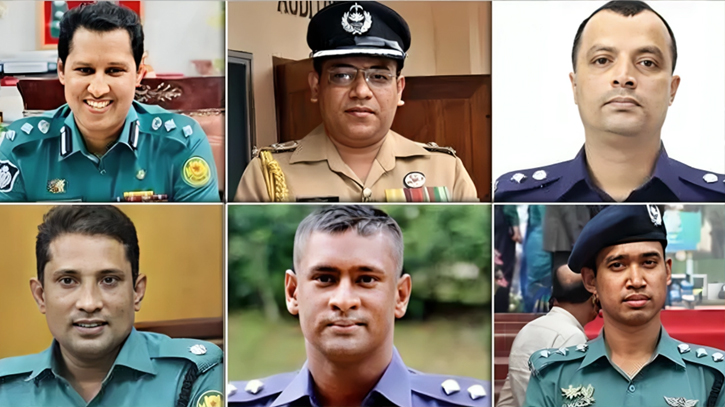 বিপ্লব কুমারসহ ৬ পুলিশ কর্মকর্তা চাকরি থেকে বরখাস্ত 