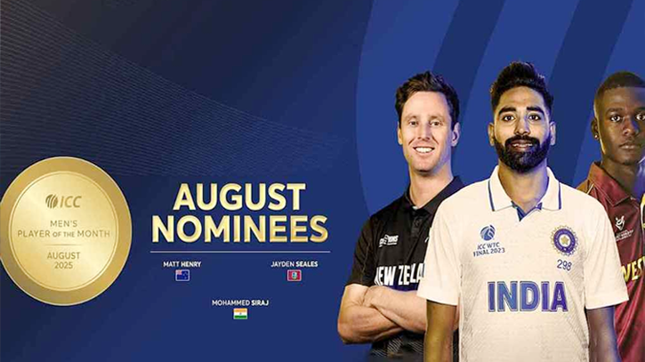 আইসিসির মাস সেরার সংক্ষিপ্ত তালিকায় ৩ পেসার আইসিসির মাস সেরার সংক্ষিপ্ত তালিকায় ৩ পেসার