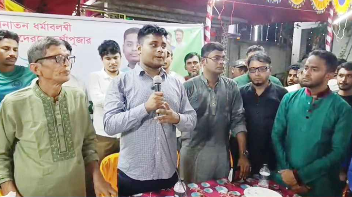 হিন্দু-মুসলিম সম্প্রীতি রক্ষা করতে সজাগ থাকতে হবে: হাসনাত আব্দুল্লাহ