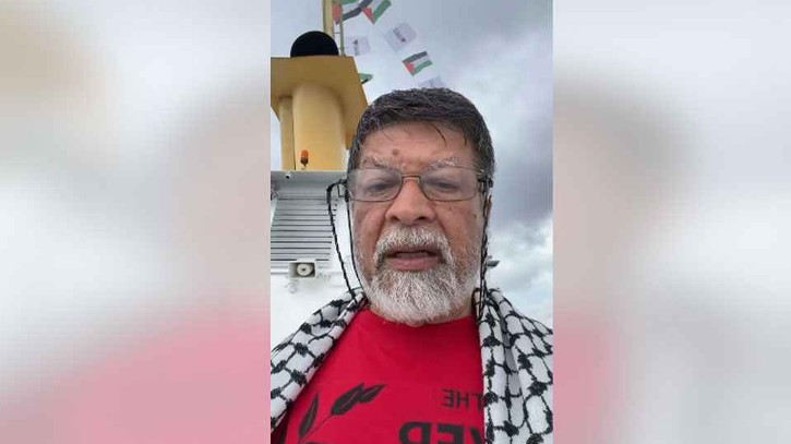 গাজার পথে অটল ফ্লোটিলা ‘কনসায়েন্স’, শহিদুল আলমের ভিডিও বার্তা