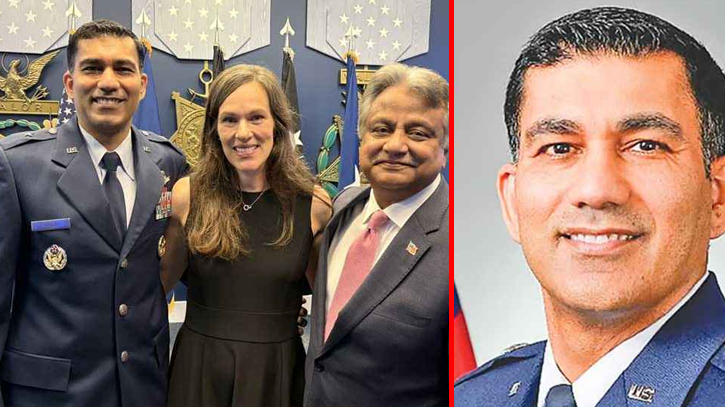 মার্কিন ব্রিগেডিয়ার জেনারেল হলেন বাংলাদেশি বংশোদ্ভূত শরীফুল 