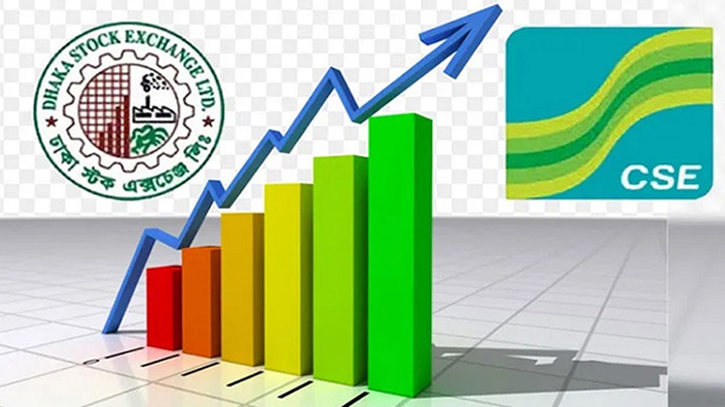 সপ্তাহের তৃতীয় কার্যদিবসে শেয়ারবাজারে সূচক উর্ধ্বমুখী
