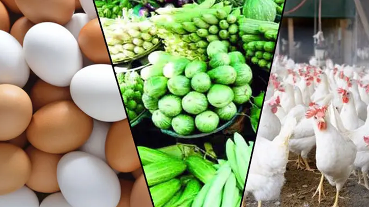 রাজধানীর বাজারে আগুন, নাগালের বাইরে মাছ-মুরগি-ডিম