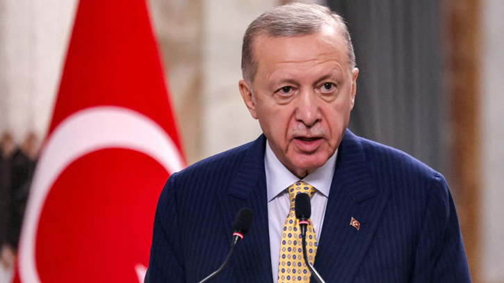 গ্লোবাল সুমুদ ফ্লোটিলা আটককে ‘সমুদ্র দস্যুতা’ বললেন এরদোগান