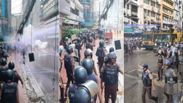 Police disperse Islami Bank protesters with batons, tear gas