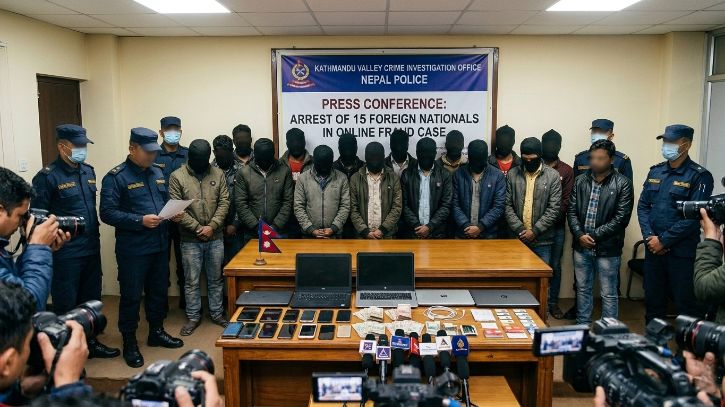 15 Bangladeshi held in Nepal over online fraud operation