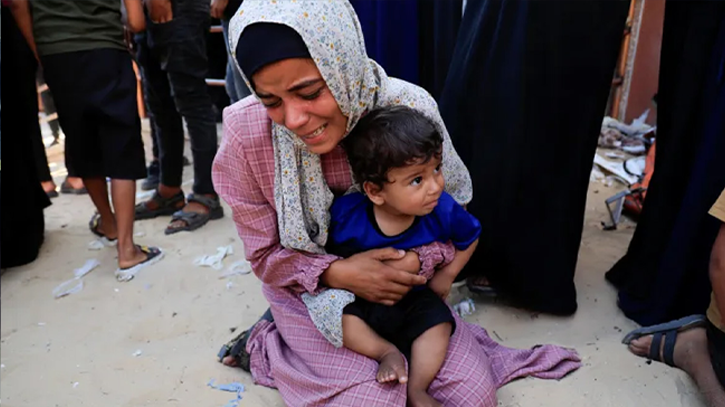 গাজায় ইসরায়েলি হামলায় আরও ৭২ নিহত