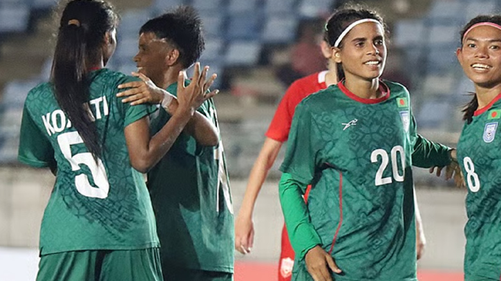 বাহরাইনকে ৭-০ গোলে বিধ্বস্ত করলো বাংলাদেশ