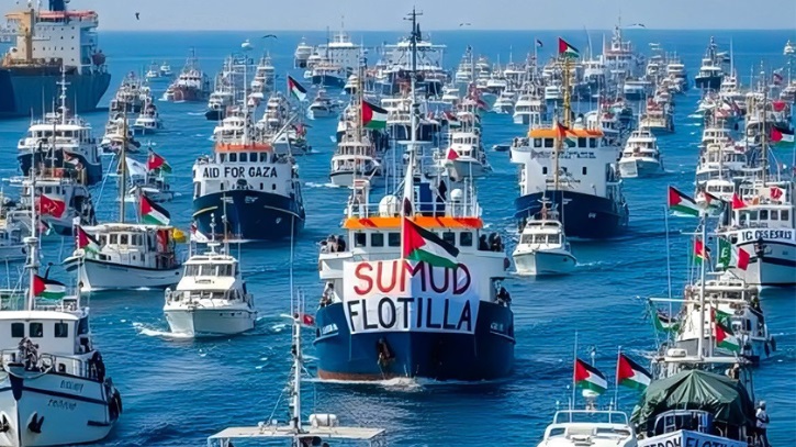 এফএফসি’র নতুন মিশন: গাজায় আবার ত্রাণ পাঠাচ্ছে ফ্লোটিলা