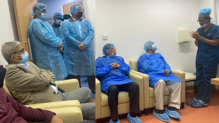 খালেদা জিয়ার খোঁজ নিতে এভারকেয়ারে প্রধান উপদেষ্টা