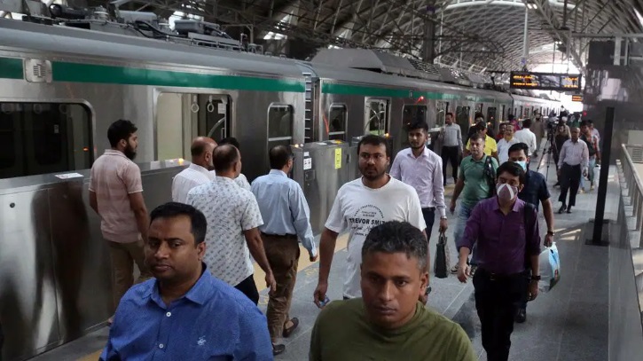বাড়ছে মেট্রোরেল চলাচলের সময় ও ট্রিপ সংখ্যা