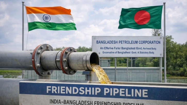 পাইপলাইনে ভারত থেকে আসছে আরও ৫ হাজার টন ডিজেল