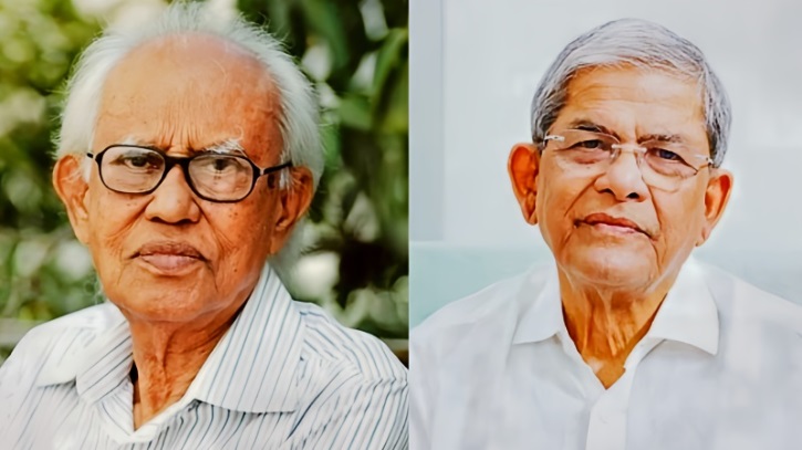 ভাষা সৈনিক আহমদ রফিকের মৃত্যুতে মির্জা ফখরুলের গভীর শোক