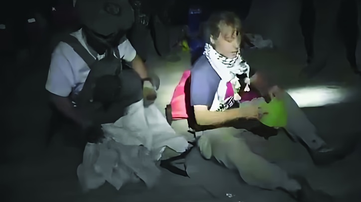 সুমুদ ফ্লোটিলা বহর থেকে গ্রেটা থানবার্গকে আটক