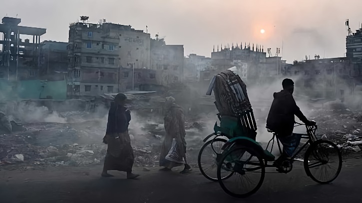 ‘অস্বাস্থ্যকর’ বাতাস নিয়ে বিশ্বে দ্বিতীয় ঢাকা ‘অস্বাস্থ্যকর’ বাতাস নিয়ে বিশ্বে দ্বিতীয় ঢাকা