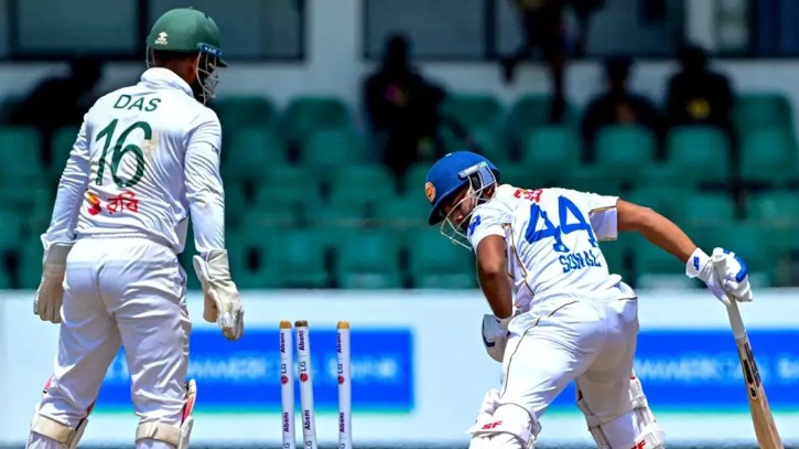 তাইজুলের ফাইফারে থামলো লঙ্কানদের দাপট