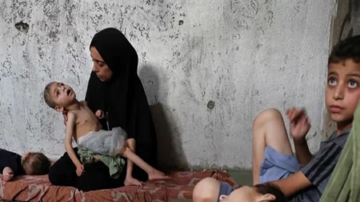 গাজায় দুর্ভিক্ষের ঘোষণা জাতিসংঘের