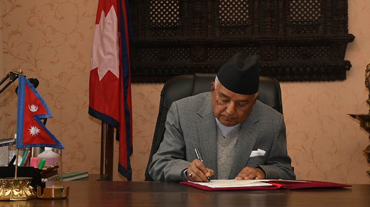 এবার নেপালের প্রেসিডেন্টের পদত্যাগের গুঞ্জন এবার নেপালের প্রেসিডেন্টের পদত্যাগের গুঞ্জন