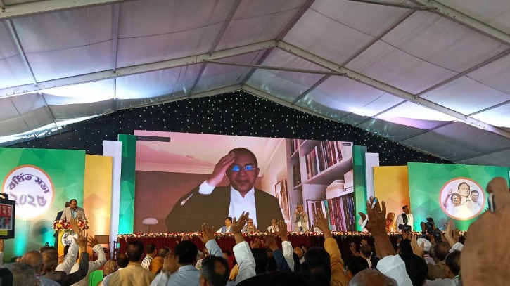 উৎসাহ উদ্দীপনায় শুরু বিএনপির বর্ধিত সভা