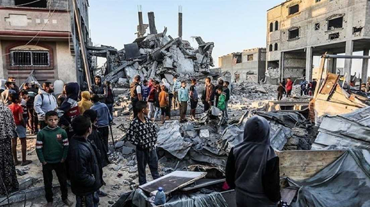 গাজায় ইসরায়েলি হামলায় একদিনেই নিহত ৭৮ ফিলিস্তিনি