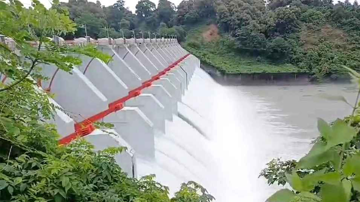 বন্ধ হলো কাপ্তাই বাঁধের ১৬টি জলকপাট