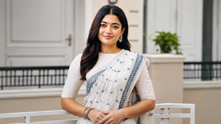 চোট কাটিয়ে শুটিংয়ে ফিরছেন রাশমিকা চোট কাটিয়ে শুটিংয়ে ফিরছেন রাশমিকা
