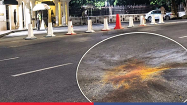 মধ্যরাতে প্রধানমন্ত্রীর কার্যালয়ের সামনে ককটেল বিস্ফোরণ মধ্যরাতে প্রধানমন্ত্রীর কার্যালয়ের সামনে ককটেল বিস্ফোরণ
