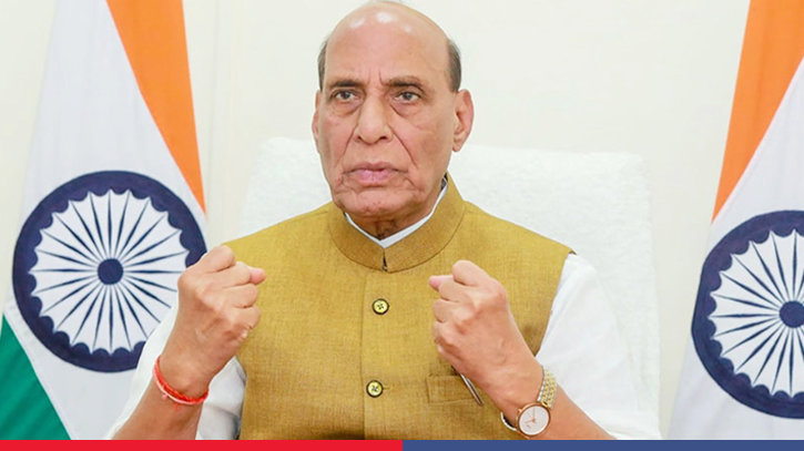 Rajnath accuses opposition of seeking Bangladesh-style change